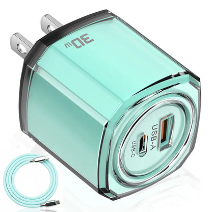 PixxelCase® - 30W Fast USB-C Charger US/EU/UK