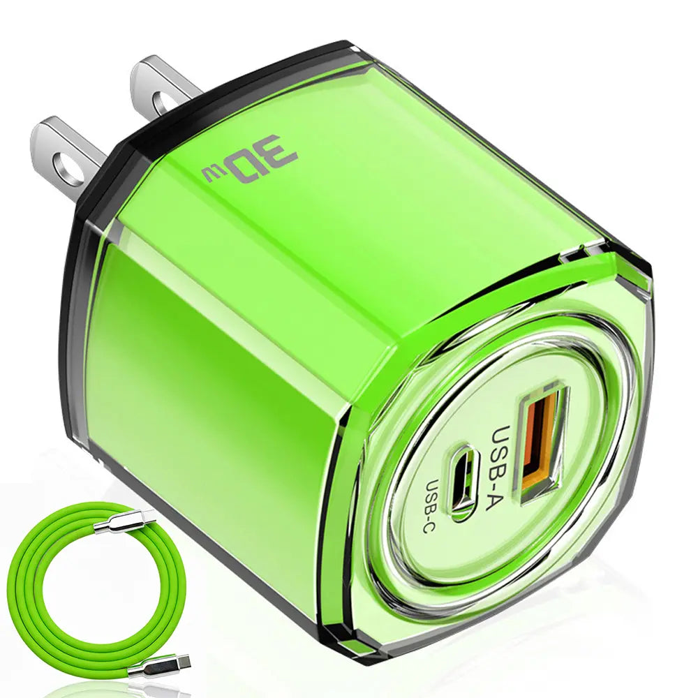 PixxelCase® - 30W Fast USB-C Charger US/EU/UK