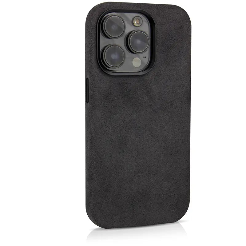 Alcantara® Leder Premiumhülle für iPhone 14-17