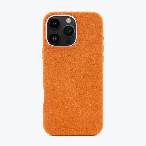 Alcantara® Leder Premiumhülle für iPhone 14-17