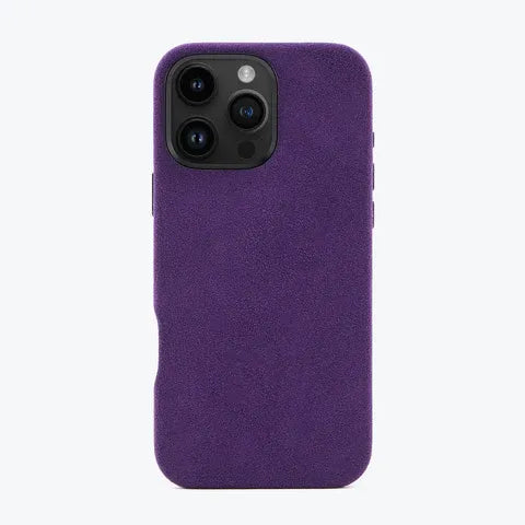 Alcantara® Leder Premiumhülle für iPhone 14-17