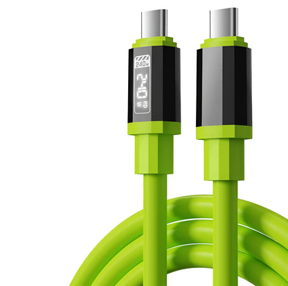 240W Fast Charging Cable with Intelligent Digital Display 1.5m / 4.9ft