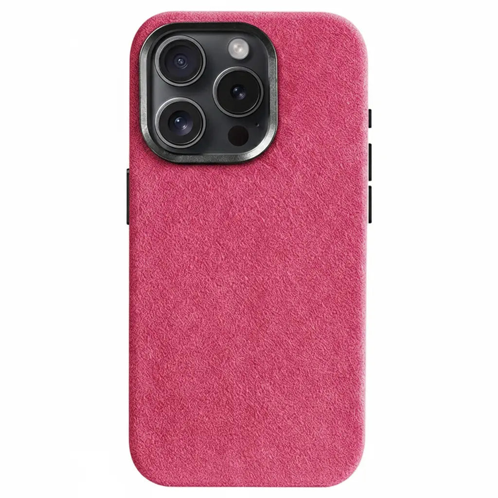 Alcantara® Leder Premiumhülle für iPhone 14-17