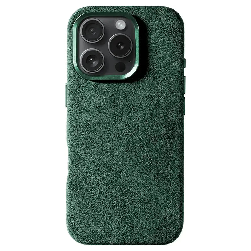 Alcantara® Leder Premiumhülle für iPhone 14-17
