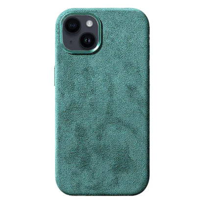 Alcantara® Leder Premiumhülle für iPhone 14-17
