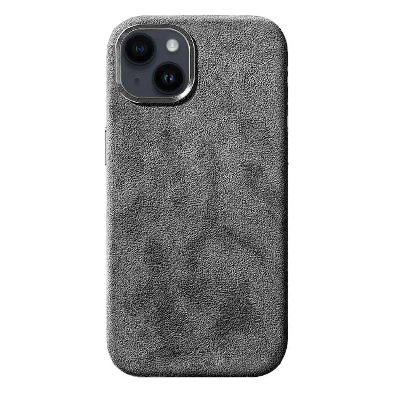 Alcantara® Leder Premiumhülle für iPhone 14-17