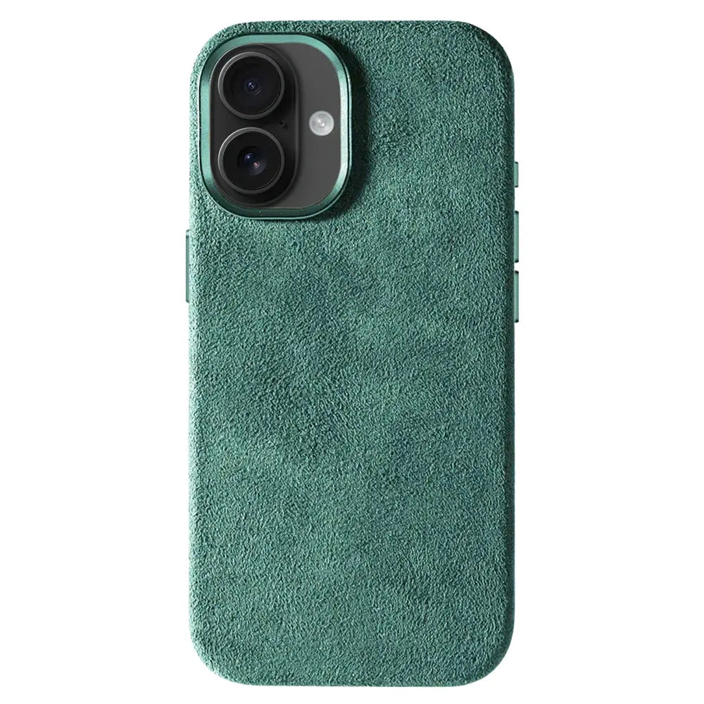 Alcantara® Leder Premiumhülle für iPhone 14-17