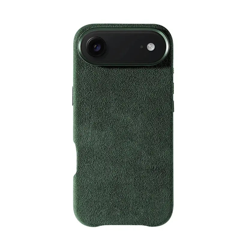 Alcantara® Leder Premiumhülle für iPhone 14-17