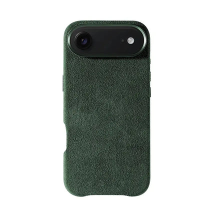Alcantara® Leder Premiumhülle für iPhone 14-17
