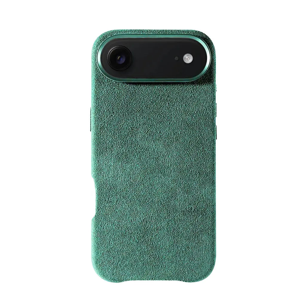 Alcantara® Leder Premiumhülle für iPhone 14-17
