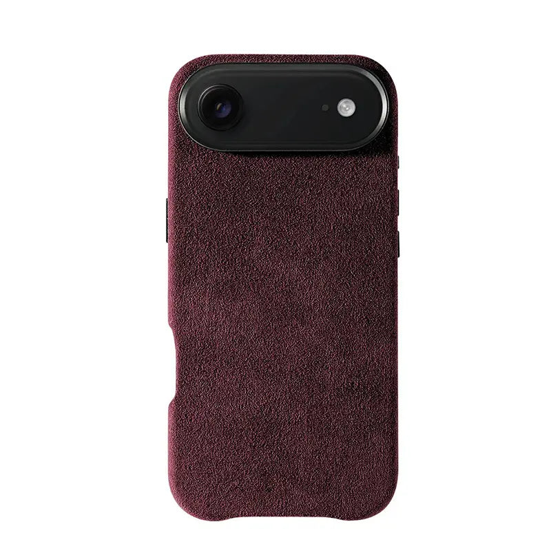 Alcantara® Leder Premiumhülle für iPhone 14-17