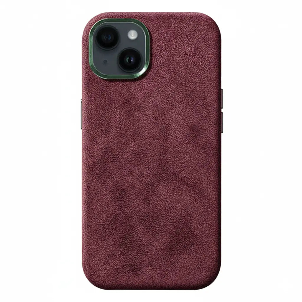 Alcantara® Leder Premiumhülle für iPhone 14-17