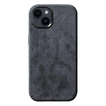 Alcantara® Leder Premiumhülle für iPhone 14-17