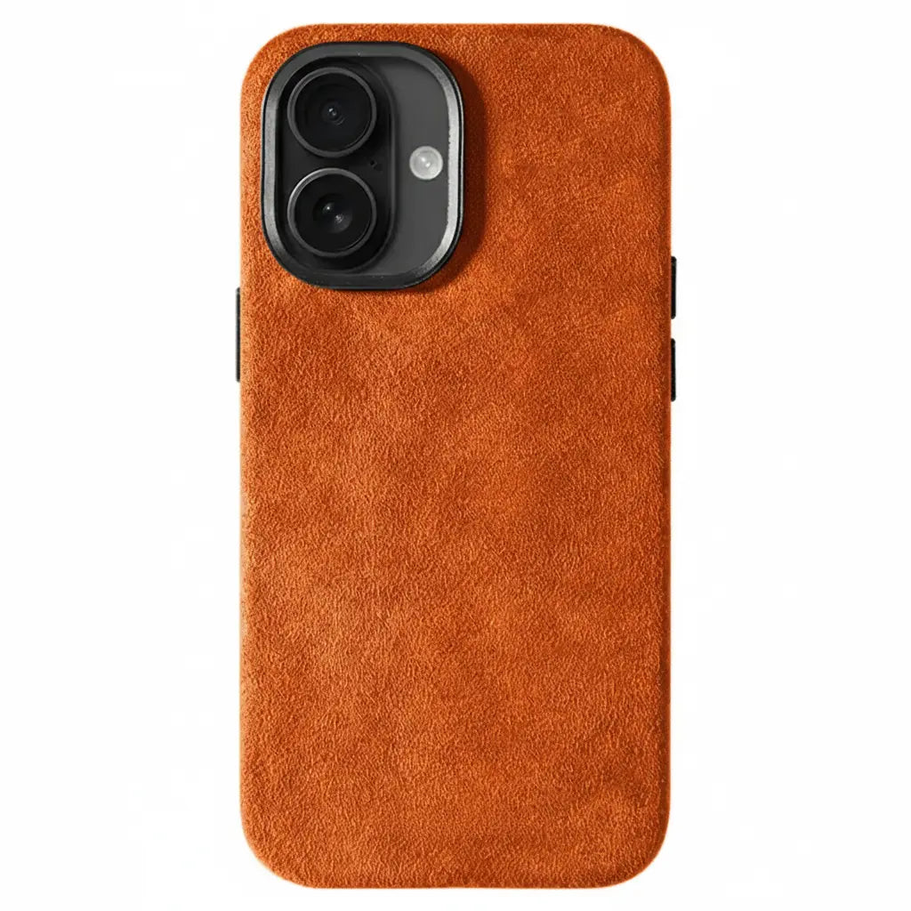 Alcantara® Leder Premiumhülle für iPhone 14-17
