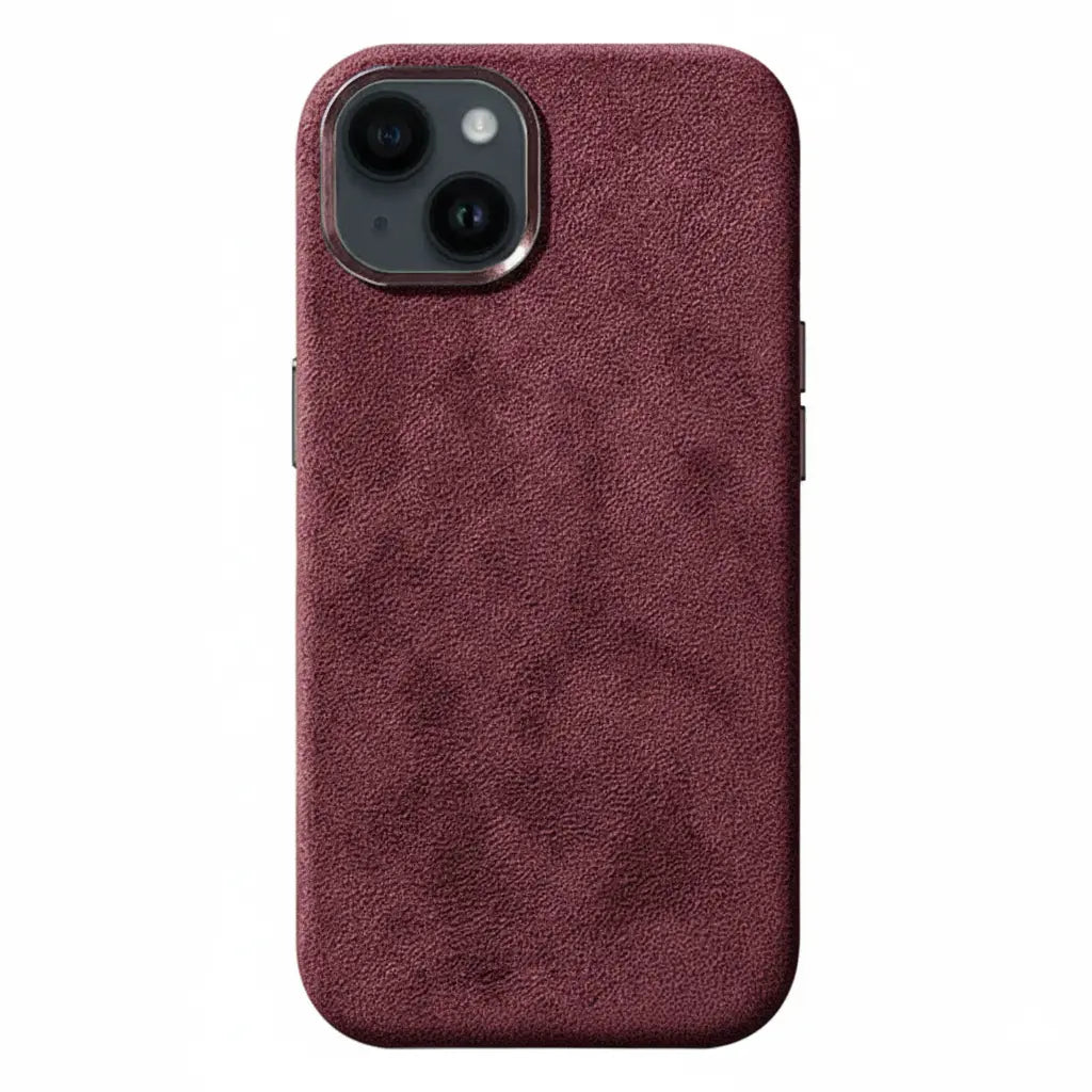 Alcantara® Leder Premiumhülle für iPhone 14-17