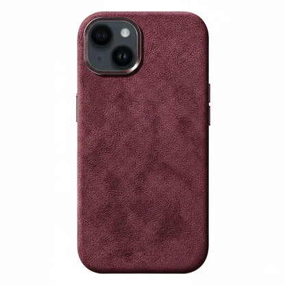 Alcantara® Leder Premiumhülle für iPhone 14-17