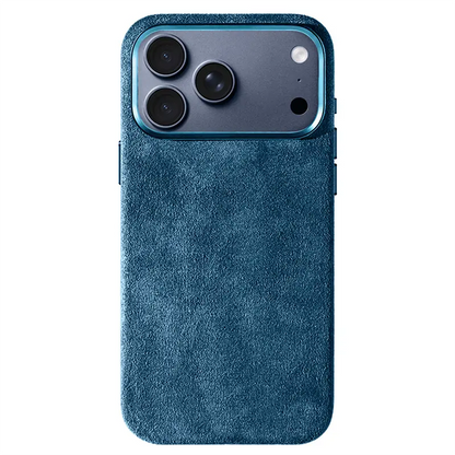 Alcantara® Leder Premiumhülle für iPhone 14-17