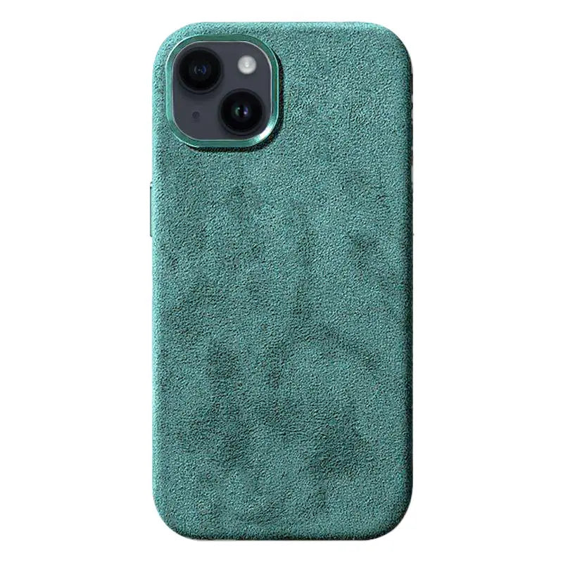 Alcantara® Leder Premiumhülle für iPhone 14-17