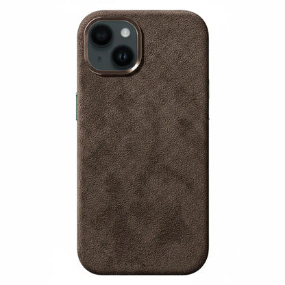 Alcantara® Leder Premiumhülle für iPhone 14-17